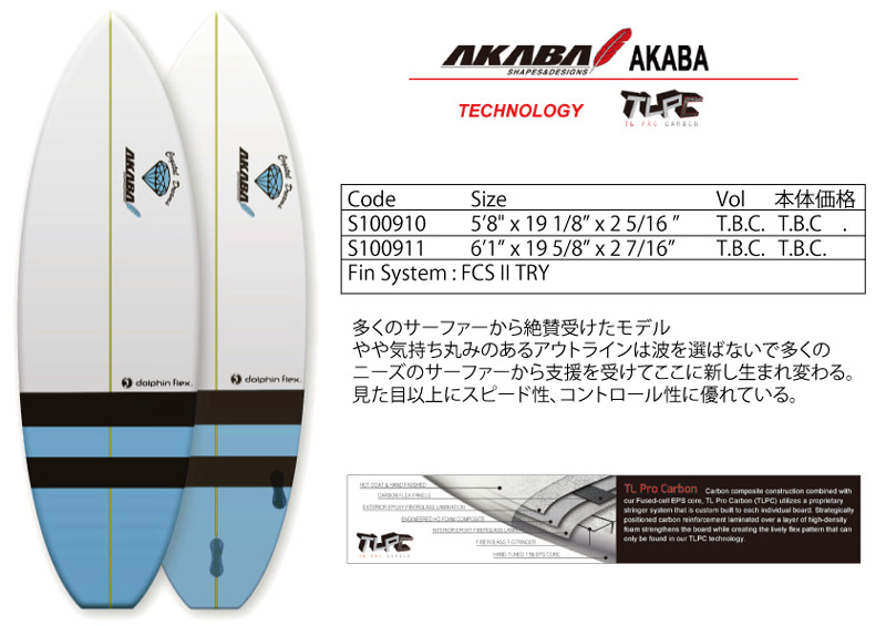 オーダー受付中！ SURFTECH x AKABA 最新サーフボード | RIDE OR DIE